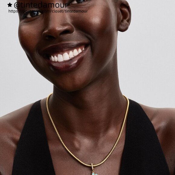 Pandora Blue Blossom Dangle Charm - Picture 5 of 5